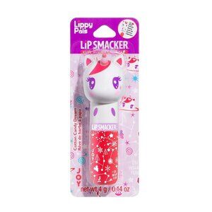 NWT LIP SMACKER Lippy Pals Unicorn Holiday Cotton Candy Dream Lip Balm